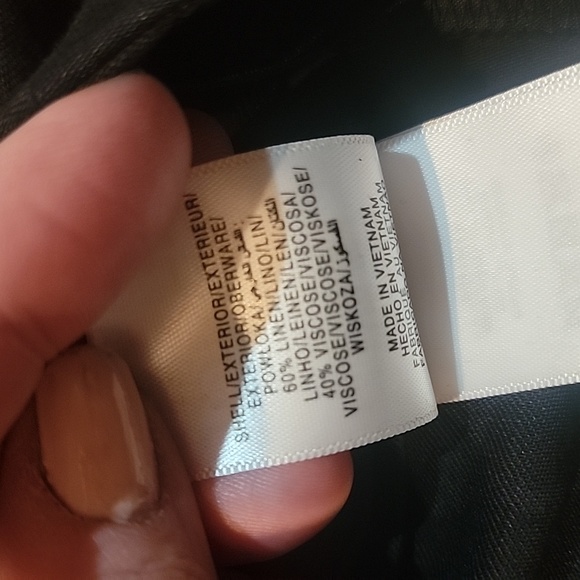 Jones New York linen capris, size 16 - Picture 4 of 4